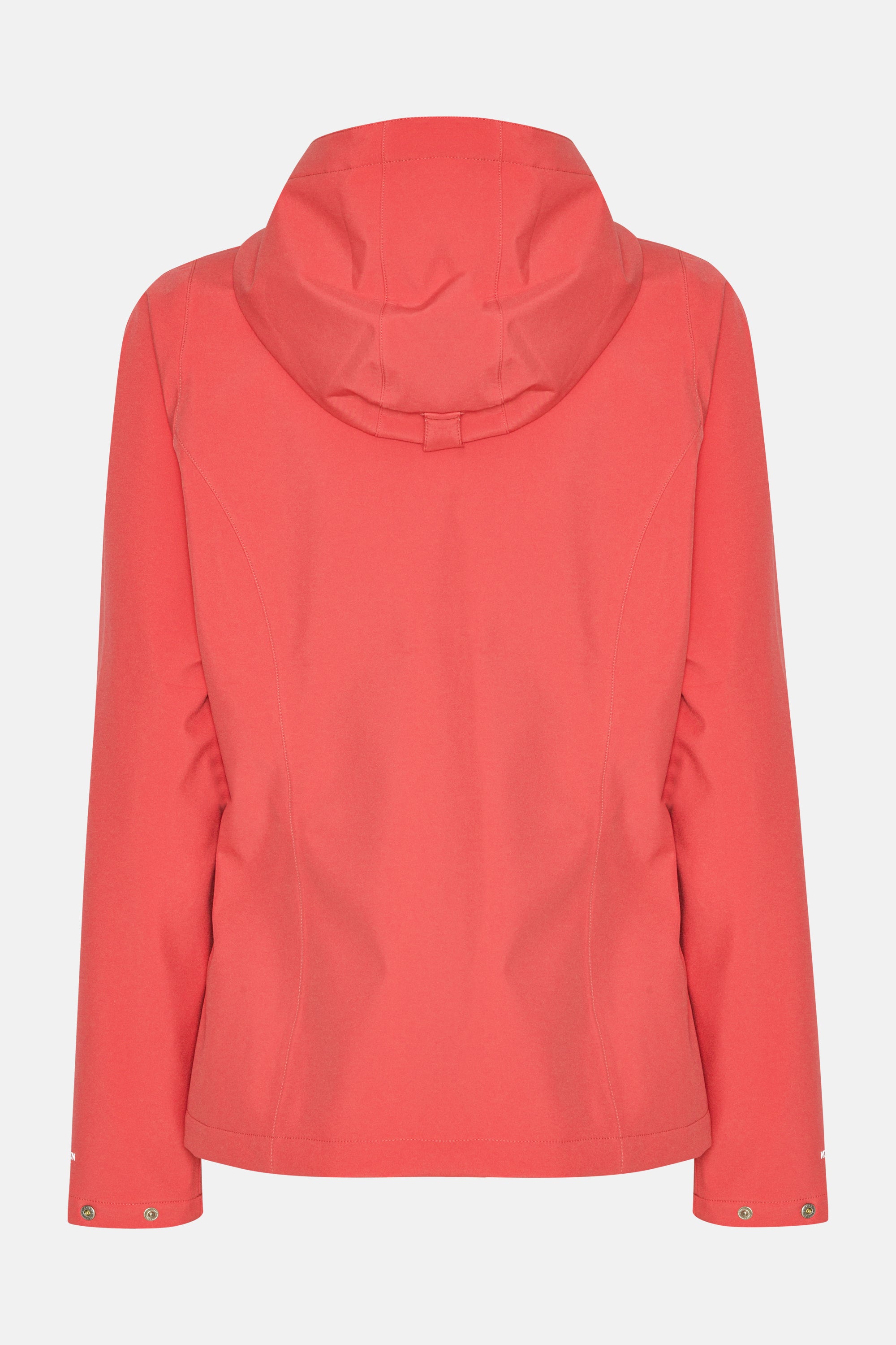 Kort Softshell Regnjacka - Spiced Coral